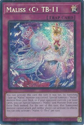 Maliss C TB-11 [MP25-EN129] Prismatic Secret Rare 1st Edition