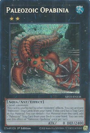 Paleozoic Opabinia [MP25-EN138] Prismatic Secret Rare 1st Edition