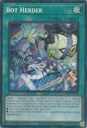 Bot Herder [MP25-EN149] Prismatic Secret Rare 1st Edition