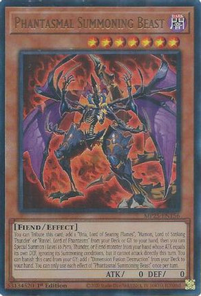 Phantasmal Summoning Beast [MP25-EN156] Ultra Rare 1st Edition