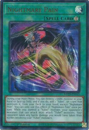 Nightmare Pain [MP25-EN165] Ultra Rare 1st Edition