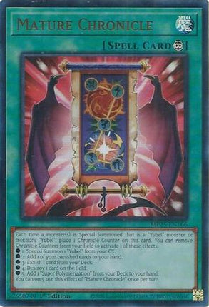 Mature Chronicle [MP25-EN166] Ultra Rare 1st Edition
