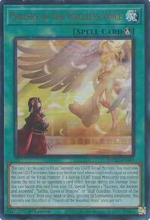 Prayers of the Voiceless Voice [MP25-EN169] Ultra Rare 1st Edition