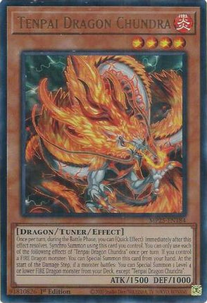 Tenpai Dragon Chundra (Ultra Rare) [MP25-EN184] 1st Edition