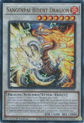 Sangenpai Bident Dragion (Ultra Rare) [MP25-EN190] 1st Edition