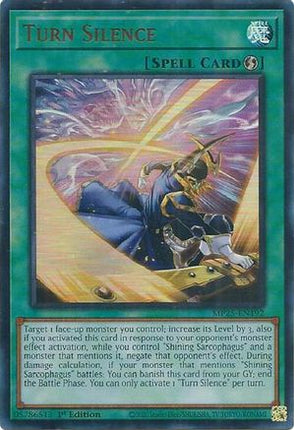 Turn Silence [MP25-EN192] Ultra Rare 1st Edition