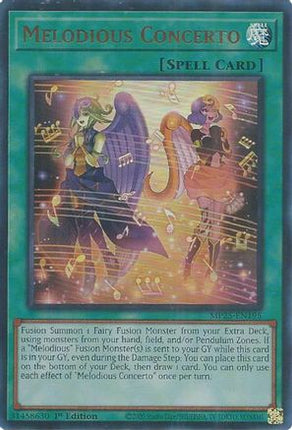 Melodious Concerto [MP25-EN195] Ultra Rare 1st Edition