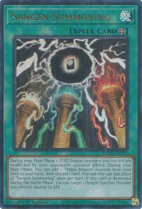 Sangen Summoning [MP25-EN197] Ultra Rare 1st Edition