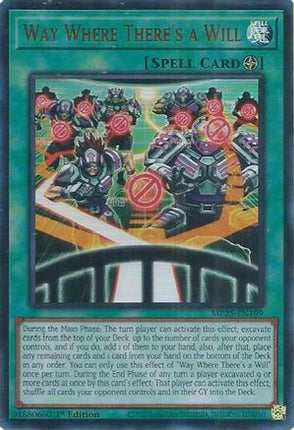 Way Where There's a Will [MP25-EN199] Ultra Rare 1st Edition