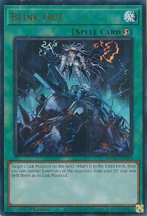 Blink Out [MP25-EN200] Ultra Rare 1st Edition