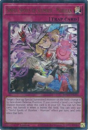 Sinful Spoils of Slumber - Morrian [MP25-EN202] Ultra Rare 1st Edition