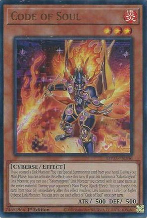 Code of Soul [MP25-EN206] Ultra Rare 1st Edition