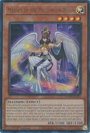 Maiden of the Millennium Moon [MP25-EN209] Ultra Rare 1st Edition