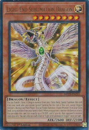 Light End Sublimation Dragon (Ultra Rare) [MP25-EN211] 1st Edition