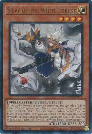 Silvy of the White Forest [MP25-EN214] Ultra Rare 1st Edition