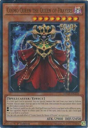 Cosmo Queen the Queen of Prayers [MP25-EN218] Ultra Rare 1st Edition