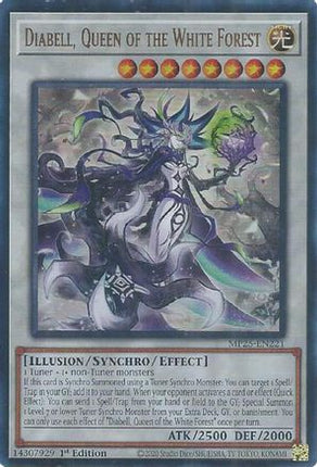 Diabell, Queen of the White Forest [MP25-EN221] Ultra Rare 1st Edition