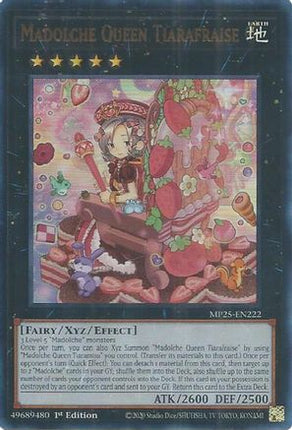 Madolche Queen Tiarafraise (Ultra Rare) [MP25-EN222] 1st Edition