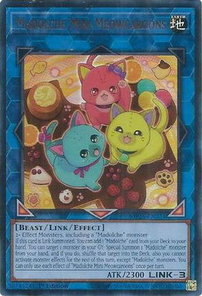Madolche Mini Meowcaroons [MP25-EN224] Ultra Rare 1st Edition