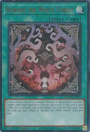 Beware the White Forest [MP25-EN227] Ultra Rare 1st Edition