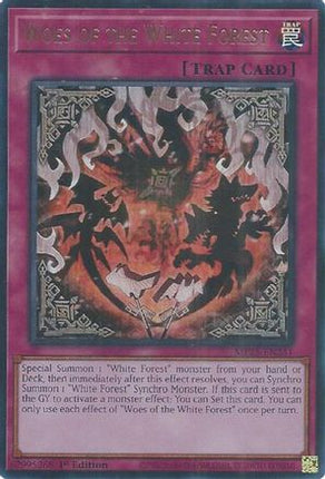 Woes of the White Forest [MP25-EN231] Ultra Rare 1st Edition