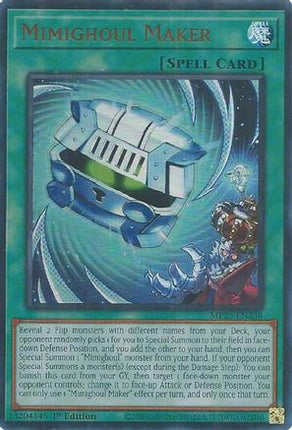Mimighoul Maker (Ultra Rare) [MP25-EN238] 1st Edition