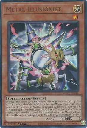 Metal Illusionist [MP25-EN241] Ultra Rare 1st Edition