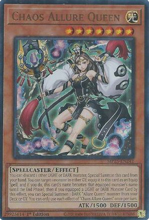 Chaos Allure Queen [MP25-EN242] Ultra Rare 1st Edition