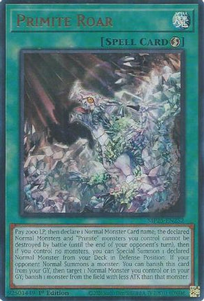 Primite Roar [MP25-EN252] Ultra Rare 1st Edition