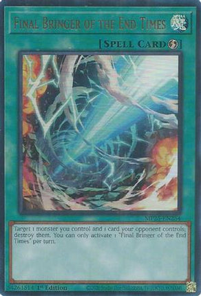 Final Bringer of the End Times [MP25-EN254] Ultra Rare 1st Edition