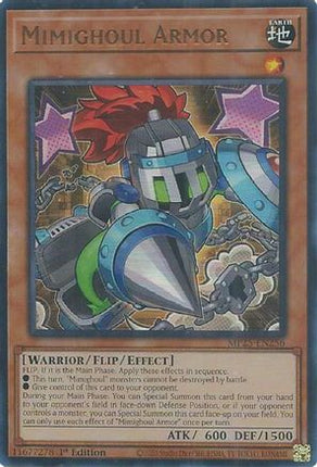 Mimighoul Armor [MP25-EN256] Ultra Rare 1st Edition