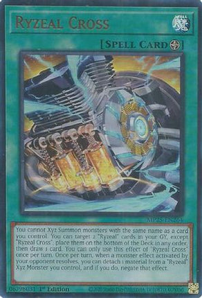 Ryzeal Cross [MP25-EN264] Ultra Rare 1st Edition