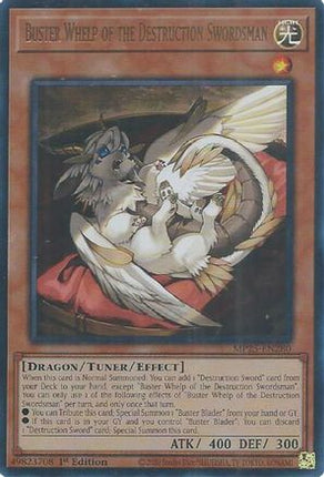 Buster Whelp of the Destruction Swordsman [MP25-EN280] Ultra Rare 1st Edition
