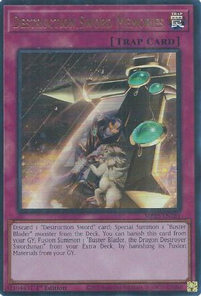 Destruction Sword Memories (Ultra Rare) [MP25-EN281] 1st Edition