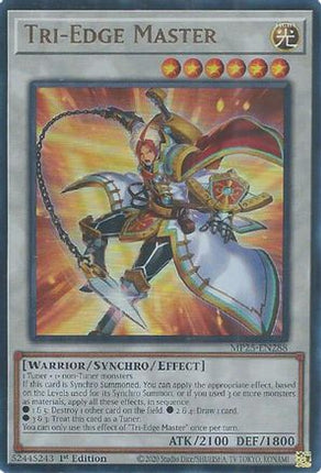 Tri-Edge Master [MP25-EN288] Ultra Rare 1st Edition