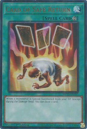 Card of Safe Return [MP25-EN297] Ultra Rare 1st Edition