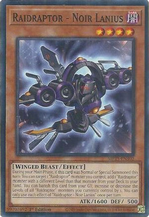 Raidraptor - Noir Lanius (Common / Short Print) [MP25-EN302] 1st Edition