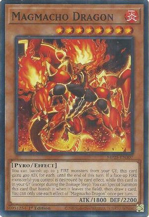 Magmacho Dragon [MP25-EN307] Common / Short Print 1st Edition