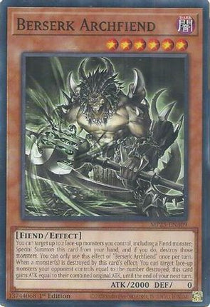 Berserk Archfiend (Common / Short Print) [MP25-EN309] 1st Edition