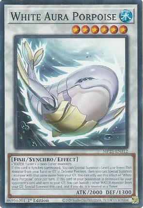 White Aura Porpoise [MP25-EN312] Common / Short Print 1st Edition