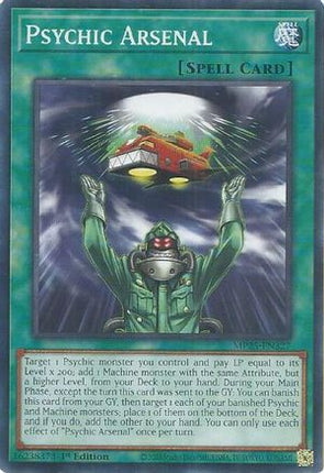 Psychic Arsenal [MP25-EN327] Common / Short Print 1st Edition