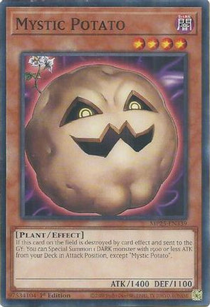 Mystic Potato [MP25-EN339] Common / Short Print 1st Edition