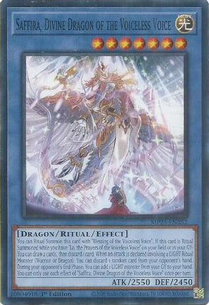 Saffira, Divine Dragon of the Voiceless Voice [MP25-EN352] Common / Short Print 1st Edition