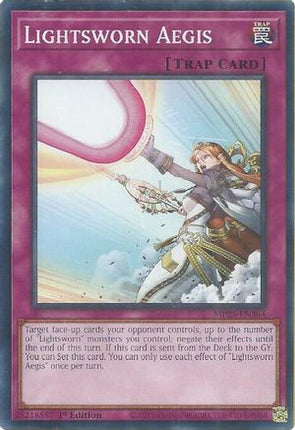 Lightsworn Aegis [MP25-EN364] Common / Short Print 1st Edition