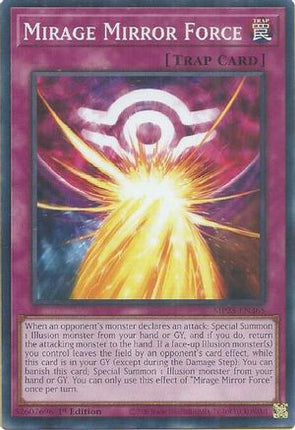 Mirage Mirror Force [MP25-EN365] Common / Short Print 1st Edition