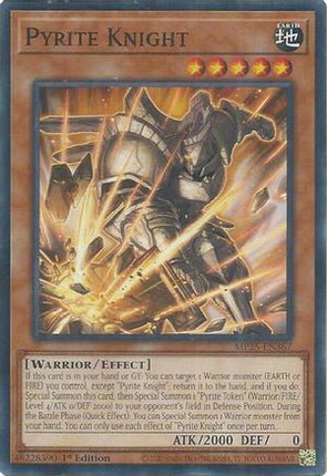 Pyrite Knight (Common / Short Print) [MP25-EN367] 1st Edition