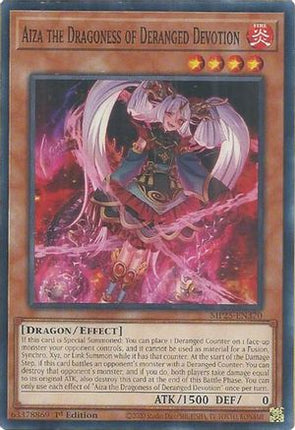 Aiza the Dragoness of Deranged Devotion [MP25-EN370] Common / Short Print 1st Edition