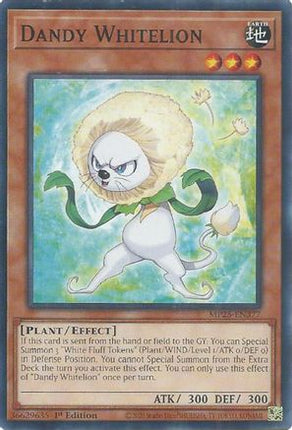 Dandy Whitelion [MP25-EN377] Common / Short Print 1st Edition