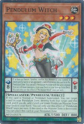 Pendulum Witch [MP25-EN378] Common / Short Print 1st Edition