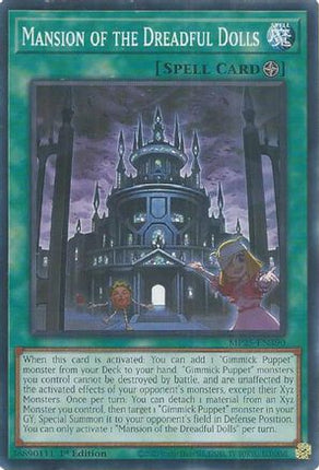 Mansion of the Dreadful Dolls [MP25-EN390] Common / Short Print 1st Edition